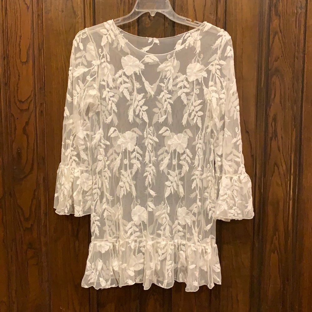 Beautiful Lace Swimsuit Cover Up